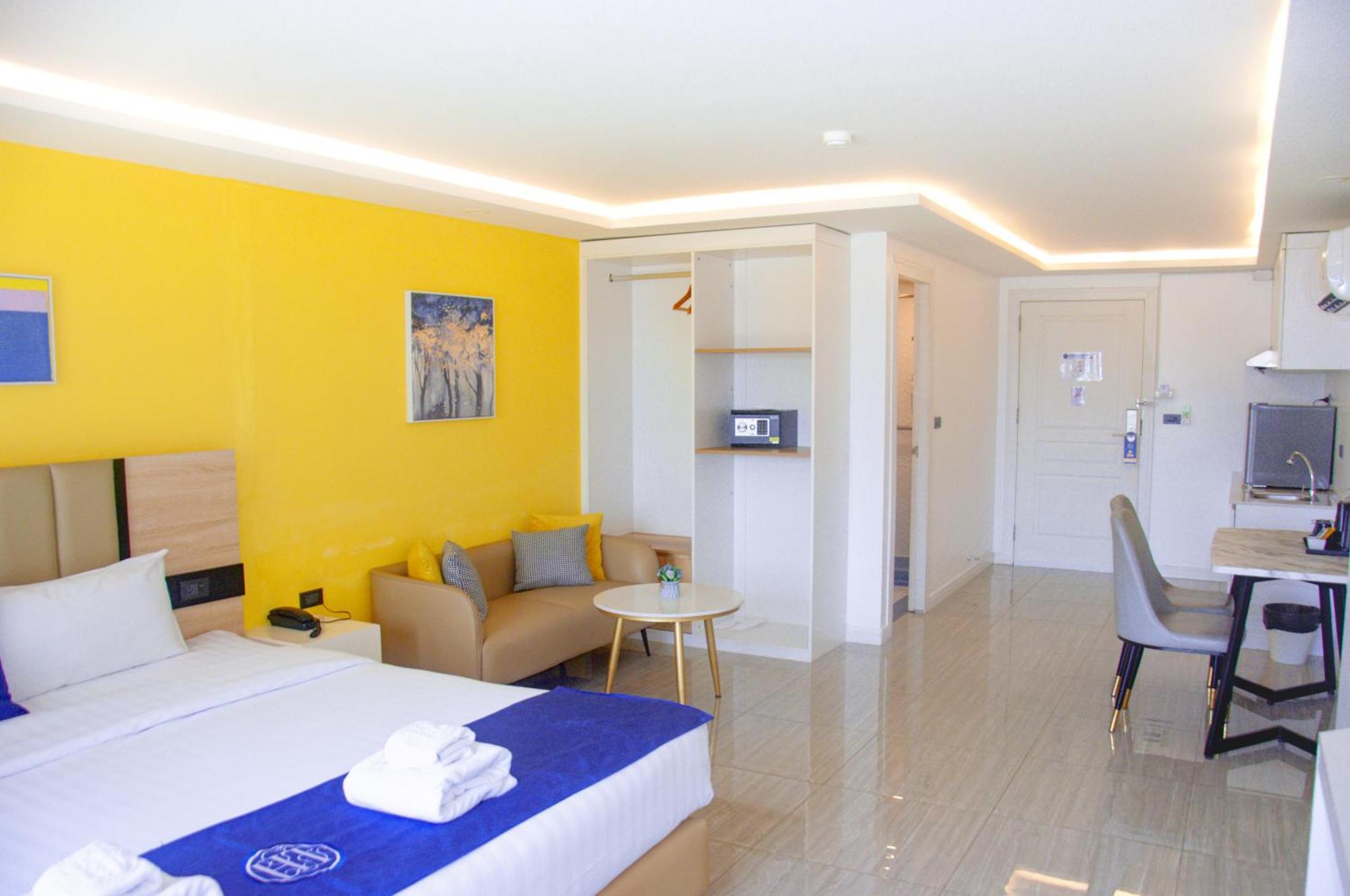 Ht9 Hotel Haat Jomtien Eksteriør bilde