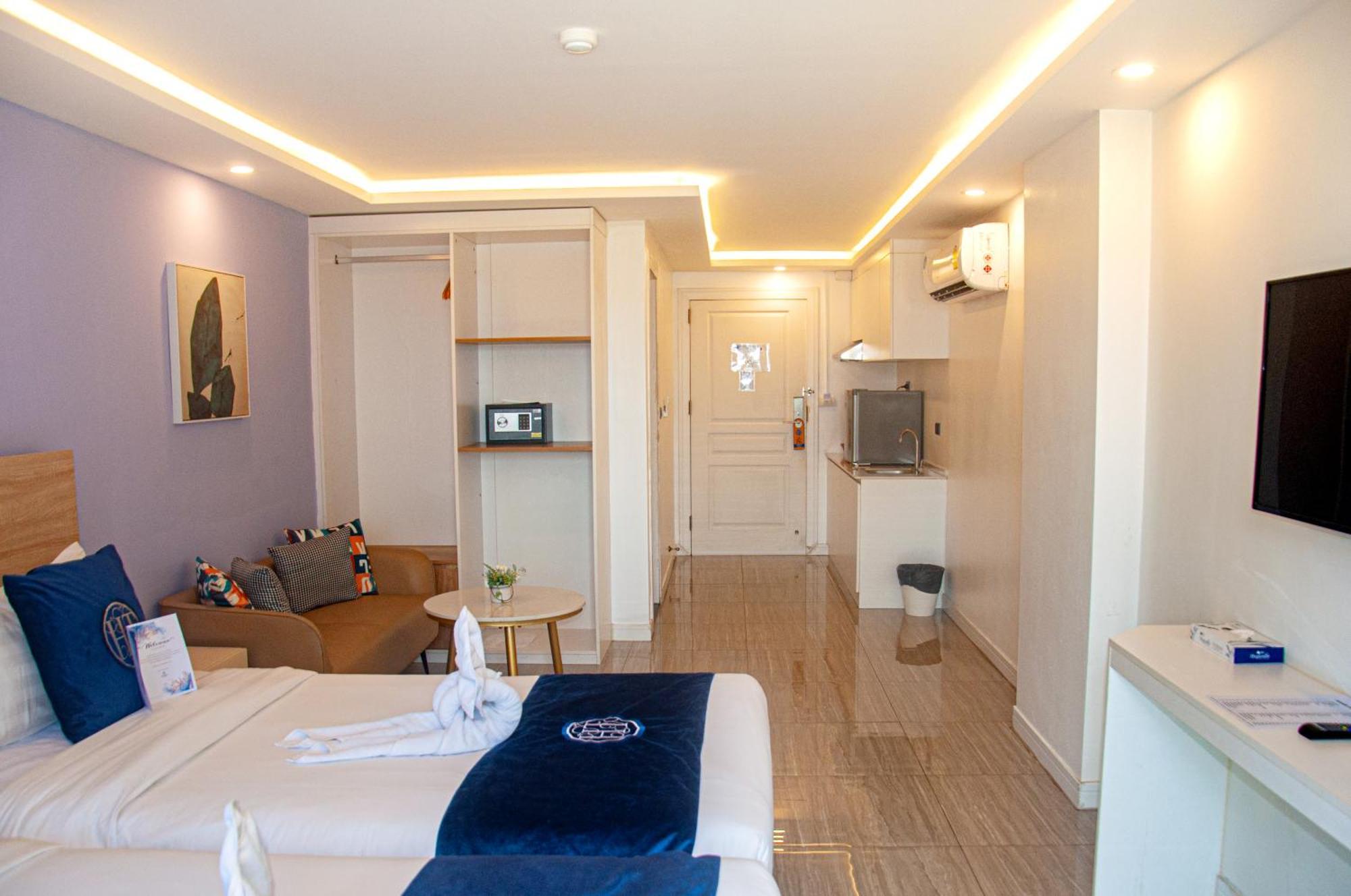 Ht9 Hotel Haat Jomtien Eksteriør bilde