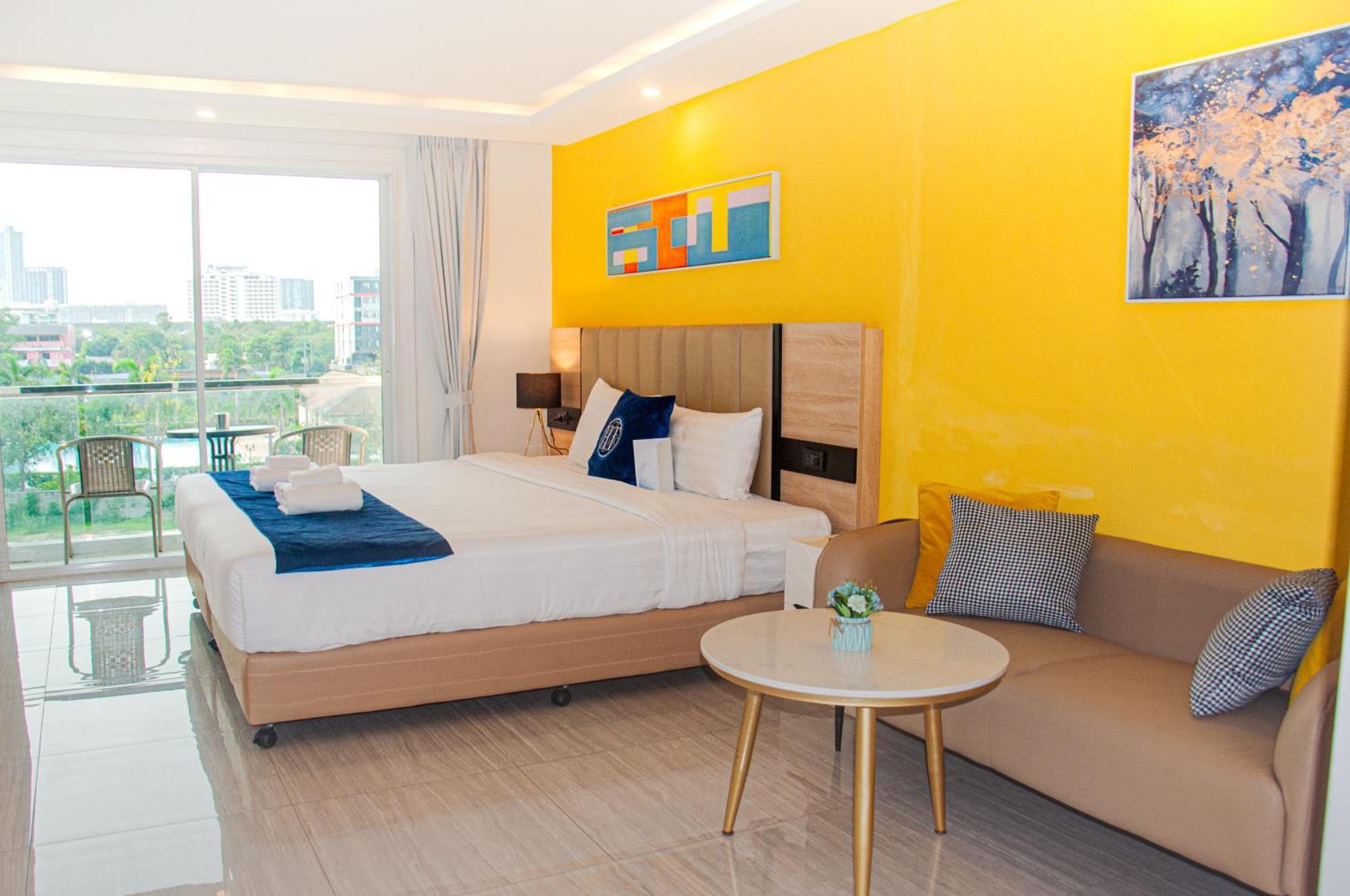 Ht9 Hotel Haat Jomtien Eksteriør bilde